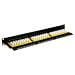 Cat. 6 / Class E 19" Patch Panel, 24 Ports, UTP black, Nero - Foto miniatura 1